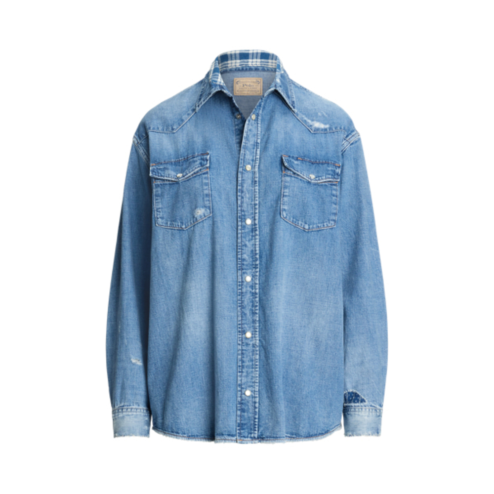 Ralph Lauren Oversized Denim Western Shirt